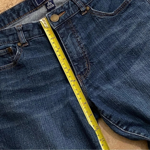 Chaps Women’s Madden Straight Leg Dark Wash Denim Jeans Size 6 - Picture 4 of 11